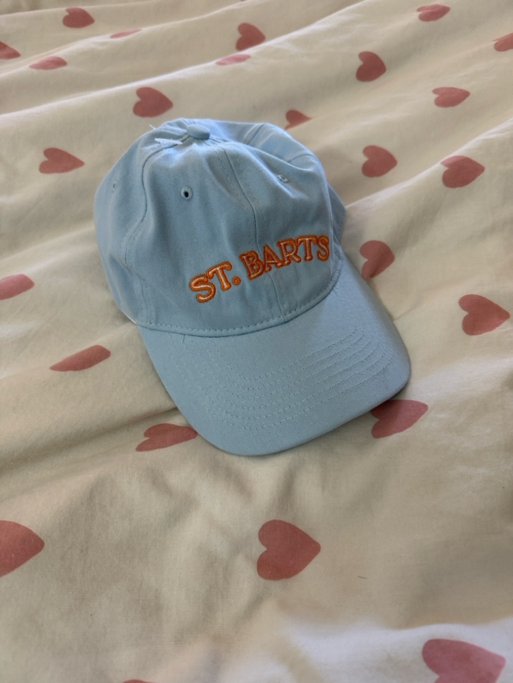 NWOT St. Barts Light Blue Ouai Cap pinterest trending